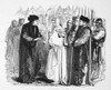 Shakespeare: Henry Vi. /Npart Ii. Eleanor, Duchess Of Gloucester, Publicly Charged With Witchcraft (Act Ii, Scene Iv). Wood Engraving After Sir John Gilbert (1817-1897) For William Shakespeare'S 'Henry Vi.' Poster Print by Granger Collection - Item #