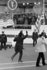 Carter Inauguration, 1977. /Na Flag-Waving Roller Skater In A Tuxedo Passing By The Reviewing Stand During The Inauguration Parade For President Jimmy Carter, 20 January 1977. Photograph By Marion Trikosko. Poster Print by Granger Collection - Item #