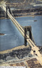 George Washington Bridge. /Nthe Bridge Across The Hudson River, Opened For Traffic In 1931, Connecting Upper Manhattan With New Jersey. Aerial View From The New York Side Showing The Palisades In New Jersey, C1932. Poster Print by Granger Collection