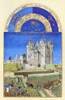 Book Of Hours: September. /Nthe Grape Harvest At The Chateau De Saumur (Loire Valley, France) In September. Illumination From The 15Th Century Manuscript Of The 'Tres Riches Heures' Of Jean, Duke Of Berry. Poster Print by Granger Collection - Item #