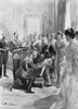 Alfonso Xiii (1886-1941). /Nking Of Spain, 1886-1931. Prince Arthur, The Duke Of Connaught, Investing The King With The Order Of The Garter On 16 May 1902. Contemporary English Newspaper Illustration. Poster Print by Granger Collection - Item # VARGR