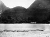 Canada: Dugout Canoe. /Nnuxalk (Or Bella Coola) Dugout Canoe, Known As A Spoon Canoe For Its Spoon-Shaped Ends, On The Bella Coola River In Central British Columbia, Canada. Photographed C1900. Poster Print by Granger Collection - Item # VARGRC017304