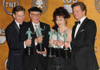 Anthony Andrews, Geoffrey Rush, Helena Bonham Carter, Colin Firth In The Press Room For 17Th Annual Screen Actors Guild Sag Awards - Press Room, Shrine Auditorium, Los Angeles, Ca January 30, 2011. Photo By Dee CerconeEverett - Item # VAREVC1130J08DX