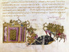 Defense Of Constantinople. /Nthe Defense Of Constantinople Against A Byzantine Rebellion Led By Leo Tornikios, 1047. Byzantine Manuscript Illumination From The Skylitzes Codex, 13Th-14Th Century. Poster Print by Granger Collection - Item # VARGRC0115