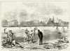 Baseball: England, 1874. /Nmatch Between The Boston Red Stockings, Visiting From America, And The Athletics At Prince'S Ground, Brompton, England. Wood Engraving From An American Newspaper Of 1874. Poster Print by Granger Collection - Item # VARGRC02