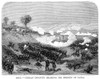 War Of The Pacific, 1879-1884. /Nthe Victory By The Chileans (14,000 Men Under General Baquedano) Over The Allied Peruvians And Bolivians (9,000 Under Campero), May 26, 1880. Contemporary Wood Engraving. Poster Print by Granger Collection - Item # VA