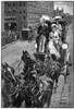 New York Coaching Club, 1885. /Nthe Annual Parade Of The New York Coaching Club On 5Th Avenue, New York City, 23 May 1885. Contemporary American Wood Engraving After A Drawing By Thure De Thulstrup. Poster Print by Granger Collection - Item # VARGRC0