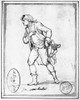 Daniel Morgan (1736-1802). /Namerican Revolutionary Soldier. Sketch By Augustin Dupr_ (1748-1833) For A Medal In Honor Of Daniel Morgan, Who In The Revolutionary War Led The American Troops To Victory At Cowpens, South Carolina, 17 January 1781. Post