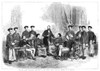 Chinese Delegation, 1868. /Namerican Minister To China Anson Burlingame, Center, Head Of The First Chinese Governmental Delegation To The United States In 1868. Contemporary American Wood Engraving. Poster Print by Granger Collection - Item # VARGRC0