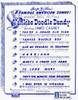 Sheet Music Cover, 1942. /Nreverse Of An American Sheet Music Cover, 1942, For The Song 'Give My Regards To Broadway' By George M. Cohan, Listing All Eight Of The Cohan Compositons Featured In The 1942 Motion Picture 'Yankee Doodle Dandy.' Poster Pri