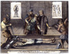 Torture, C1555. /Nan English Protestant Being Tortured On The Rack During The Reign Of Queen Mary I (1553-1558). Copper Engraving From An Edition Of John Foxe'S 'The Book Of Martyrs', London, 1784. Poster Print by Granger Collection - Item # VARGRC00