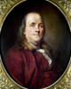 Benjamin Franklin (1706-1790). /Namerican Printer, Publisher, Scientist, Inventor, Statesman And Diplomat. Oil On Canvas, C1785, After Joseph Siffred Duplessis, First Owned By Thomas Jefferson. Poster Print by Granger Collection - Item # VARGRC010289