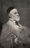 George Frederick Watts 1817 _ 1904 English Victorian Painter And Sculptor Asscoiated With The Symbolist Movement Engraved By T Johnson After A Photograph By Hollyer From The Book The Century Illustrated Monthly Magazine May To October 1883 PosterPrin