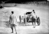 Indianapolis 500, 1912. /Ndriver Ralph Depalma, Right, And His Riding Mechanic Rupert Jeffkins Push Their Broken Down Car Towards The Finish Line At The End Of The 1912 Indianapolis 500 Mile Race. Poster Print by Granger Collection - Item # VARGRC012