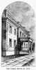 Alexandria, Virginia. /Njonathan Carey'S House In Alexandria, Virginia, Which Served As General Edward Braddock'S Headquarters In 1755. Wood Engraving, American, 1883, Showing The Building As It Looked In 1859. Poster Print by Granger Collection - It