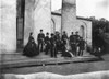 Arlington House, 1861. /Nunion Army General Samuel Peter Heintzelman, Photographed With His Staff And Their Families On The Steps Of Arlington House, Former Residence Of Confederate General Robert E. Lee. Photograph, C1861. Poster Print by Granger Co