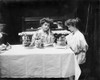 Electric Cookware, 1908. /Ntwo Women Seated At A Breakfast Table, Using (Left To Right) An Electric Coffee Pot, Egg Boiler, And Toaster, All Manufactured By General Electric. Photographed In 1908. Poster Print by Granger Collection - Item # VARGRC017