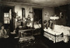 Hine: Mill Housing, 1912. /Na Polish American Mother With Her Children In Their Crowded Three Room Apartment, Shared Between Eight Workers At The Olneyville Cotton Mill In Providence, Rhode Island. Photograph By Lewis Hine, November 1912. Poster Prin