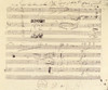 Beethoven Manuscript, 1826. /Nmanuscript Page From Ludwig Van Beethoven'S String Quartet In F Major, Op. 135, Showing The Beginning Of The Fourth Movement, Headed By The Words 'Must It Be? It Must Be,' 1826. Poster Print by Granger Collection - Item