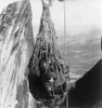 Mountain Monastery, C1897. /Na Man Being Carried Up The Side Of A Mountain In A Rope Net, The Only Available Means Of Access, To The Monastery Of St. Barlaam At Meteora, Greece. Stereograph C1897. Poster Print by Granger Collection - Item # VARGRC011