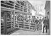 Russian Immigrants, 1892. /Nimmigrants Arriving By Tender For Processing At The Barge Office, Located At The Foot Of Whitehall Street, New York. Wood Engraving From An English Newspaper Of March 1892. Poster Print by Granger Collection - Item # VARGR Russian Immigrants, 1892. /Nimmigrants Arriving By Tender For Processing At The Barge Office, Located At The Foot Of Whitehall Street, New York. Wood Engraving From An English Newspaper Of March 1892. Poster Print by Granger Collection - Item # VARGR