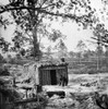 Civil War: Restaurant. /Nbusiness Seems To Be Slow At Sutlers' Bomb Proof 'Fruit & Oyster House' On The Union Army Line At The Siege Of Petersburg, Virginia, June 1864 To March 1864. Photograph By Timothy H. O'Sullivan. Poster Print by Granger Collec