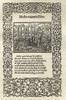 Facsimile Of Ornamented Page By Bernard Salomon From La Metamorphose D'ovide Figuree A Lyon Par Jan De Tournes 1557 From A Catalogue Of A Collection Of Engravings Etchings And Woodcuts By Richard Fisher Published 1879 PosterPrint - Item # VARDPI18565