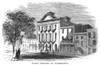 D.C.: Ford'S Theatre, 1865. /Nford'S Theatre In Washington, D.C., Where John Wilkes Booth Shot And Killed President Abraham Lincoln, 14 April 1865. Wood Engraving From A Contemporary American Newspaper. Poster Print by Granger Collection - Item # VAR