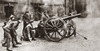 World War I: Berlin, C1919. /Nfield Guns Brought Into Fight Against The Spartacus League, Who Had Barricaded Themselves In Buildings Immune To Ordinary Gun Fire, Berlin, Germany. Photograph, C1919. Poster Print by Granger Collection - Item # VARGRC04