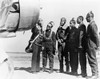 Tuskegee Airmen, 1942. /Nmembers Of The First Group Of African American Pilots In The History Of The U.S. Army Air Corps At Tuskegee, Alabama, With Major General George E. Stratemeyer. Photographed March 1942. Poster Print by Granger Collection - Ite