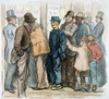 Chinese Voting, 1880. /N'The First Chinese Vote.' A Chinese-American Waiting To Vote In New York City During The Presidential Election Of 1880. Wood Engraving From A Contemporary American Newspaper. Poster Print by Granger Collection - Item # VARGRC0