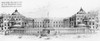 White House: Proposal. /Nproposal For An Extension Of The White House, Washington, D.C., To The South, Two Wings And A Conservatory Enclosing A Court. Drawing By The Architect F.D. Owen, 1840S. Poster Print by Granger Collection - Item # VARGRC013283