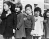 Flag Ceremony, 1942. /Ngroup Of First-Graders, Many Of Them Japanese Americans, Reciting The Pledge Of Allegiance At The Raphael Weill School In San Francisco, California. Photograph By Dorothea Lange, April 1942. Poster Print by Granger Collection -