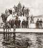 World War I: U-Boat, 1916. /Ncaptain And Crew Of The Sm U-53 Type U 51 U-Boat Of The Imperial German Navy During World War I. Photographed Upon Landing At Newport, Rhode Island, 7 October 1916. Poster Print by Granger Collection - Item # VARGRC040832