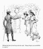 Pride & Prejudice, 1894./N'Taking The Letter From His Pocket He Said, "But Perhaps You Would Like To Read It."' Illustration By Hugh Thomson From The 1894 Edition Of Jane Austen'S 'Pride And Prejudice,' First Published In 1813. Poster Print by Grange