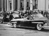John F. Kennedy (1917-1963). /N35Th President Of The United States. In The Rear Seat Of A Car With Jacqueline Bouvier Kennedy (1929-1994) At Washington, D.C., On Their Way To His Inauguation, 20 January 1961. Poster Print by Granger Collection - Item