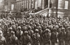 World War I: Paris, 1919. /Na Representative Of The French Government Extends His Hand In Greeting To President Wilson As He Ascends The Steps Of The Quai D'Orsay French Foreign Ministry Building In Paris, France. Photograph, 1919. Poster Print by Gr