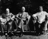Potsdam Conference, 1945. /Nallied Leaders At The Potsdam Conference In Germany, July 1945. From Left: British Prime Minister Winston Churchill, U.S. President Harry Truman, And Soviet Premier Joseph Stalin. Poster Print by Granger Collection - Item