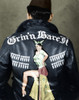 Wwii: Bomber Jacket, 1944. /Nleather Jacket Worn By The Crew Members Of The Boeing B-17 Flying Fortress 'Grin'N Bare It' Of The 401St Bomb Group. Photograph, 1944, Digitally Colored By Granger, Nyc -- All Rights Reserved. Poster Print by Granger Coll