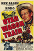 Utah Wagon Train Movie Poster Print (27 x 40) - Item # MOVAH1642