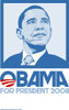 Barack Obama - (Blue) Campaign Poster Movie Poster (11 x 17) - Item # MOV411340