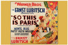 So This Is Paris Movie Poster Print (27 x 40) - Item # MOVEF4298