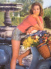 Angie Dickinson - Vespa with Flowers 2 Photo Print (8 x 10) - Item # DAP1339