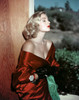 Anita Ekberg - Red Dress Leaning Photo Print (8 x 10) - Item # DAP1408