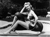 Anne Francis - Pool Float Photo Print (10 x 8) - Item # DAP11148