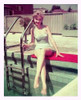 Anne Francis - Poolside Colorized Photo Print (8 x 10) - Item # DAP11169