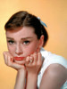 Audrey Hepburn - Orange Background Photo Print (8 x 10) - Item # DAP11646