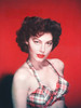 Ava Gardner - Red Background Bikini Photo Print (8 x 10) - Item # DAP11887