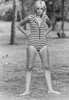 Britt Ekland - striped on piece Photo Print (8 x 10) - Item # DAP14124