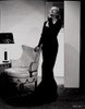 Carole Lombard - long sleeve black gown Photo Print (8 x 10) - Item # DAP14589